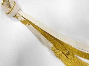 正絹　撚り房　手組帯締め